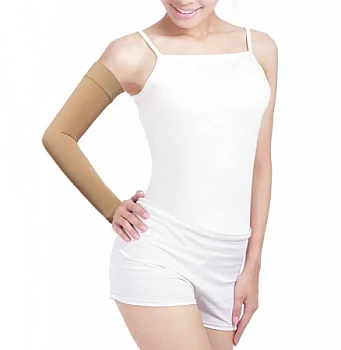 Рукав компрессионный на широкое плечо «LUOMMA IDEALISTA», 2кл, беж (*ID-401W) 